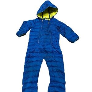 L.L. Bean Blue Hooded Down Bunting